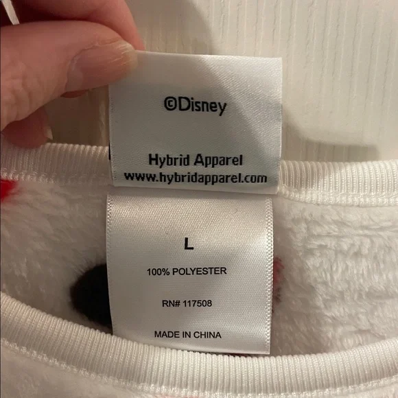 Disney Minnie Mouse Kids Fleece Sweatshirt - Picture 3 of 5